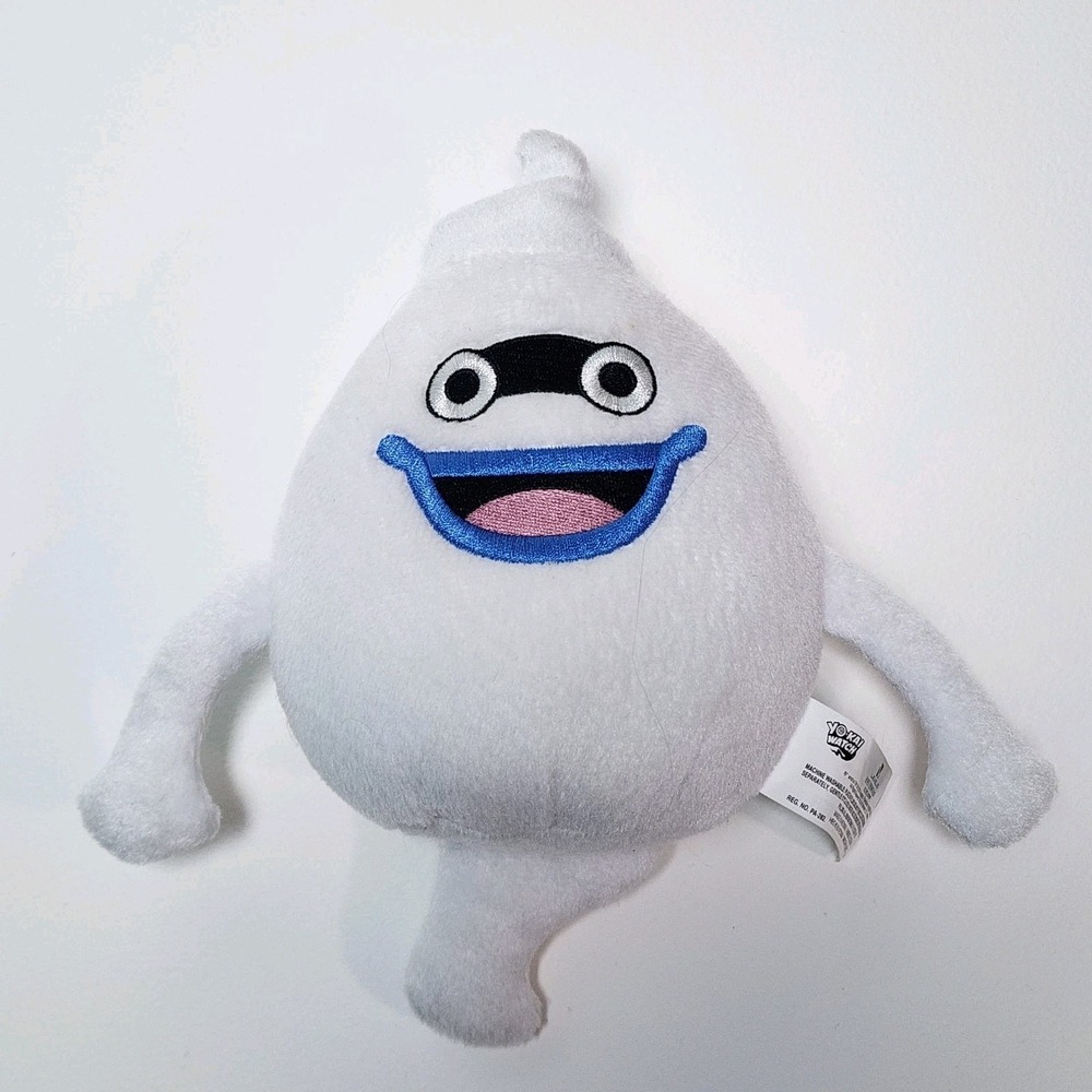Hasbro Yo Kai Watch‎ Whisper Ghost Plush 9" Level 5 Stuffed Animal Toy Stuffie